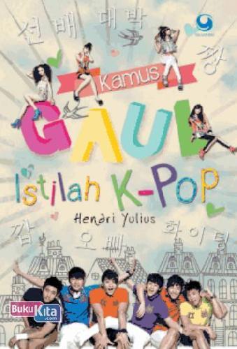 Cover Buku Kamus Gaul Istilah K-Pop