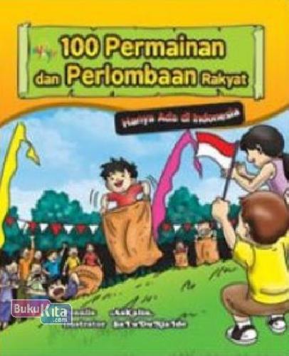 Cover Buku 100 Permainan dan Perlombaan Rakyat