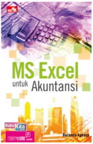Cover Buku MS Excel untuk Akuntansi