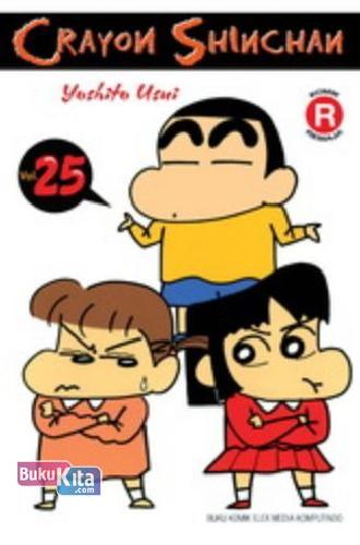 Cover Buku Crayon Shinchan 25