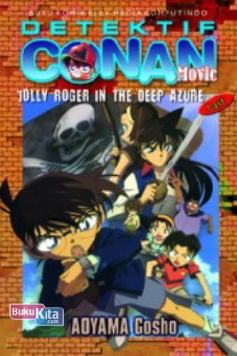 Cover Buku Conan Movie: Jolly Roger in the Deep Azure (Last)