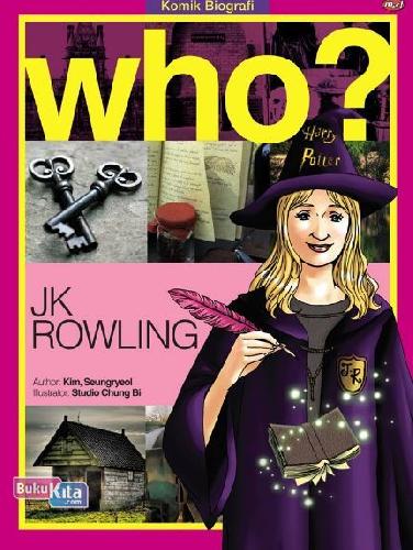 Cover Buku Who : JK Rowling