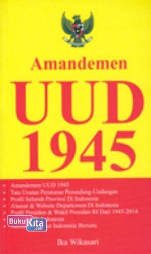 Cover Buku Amandemen UUD 1945