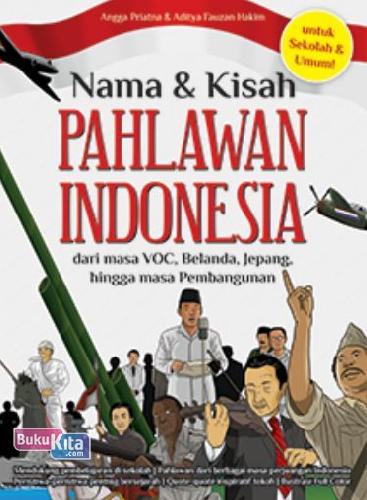 Cover Buku Nama & Kisah Pahlawan Indonesia