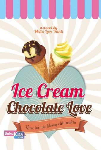Cover Buku Ice Cream Chocolate Love