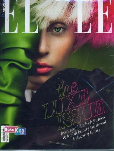 Cover Buku Majalah ELLE Indonesia Edisi 69 - Desember 2013 