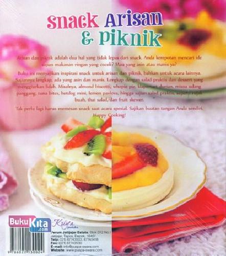 Cover Belakang Buku Snack Arisan dan Piknik