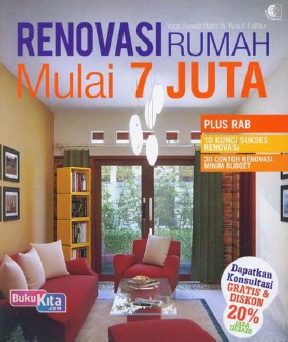 Cover Buku Renovasi Rumah Mulai 7 Juta