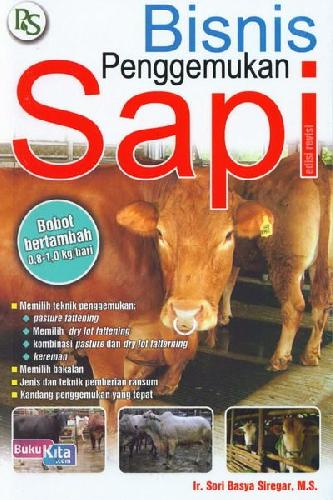 Cover Buku Bisnis Penggemukan Sapi (Edisi Revisi)