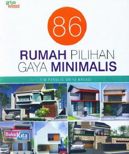 Cover Buku 86 Rumah Pilihan Gaya Minimalis