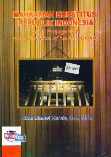 Cover Buku Mahkamah Konstitusi Republik Indonesia