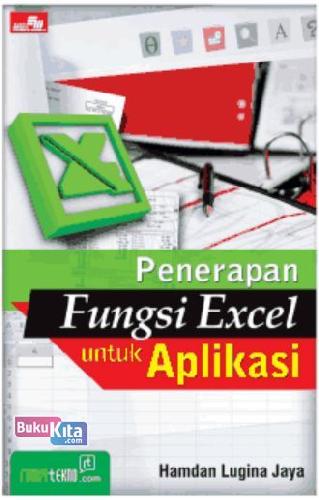 Cover Buku Penerapan Fungsi Excel untuk Aplikasi