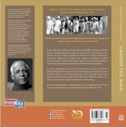 Cover Belakang Buku Gandhi The Man