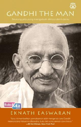 Cover Buku Gandhi The Man