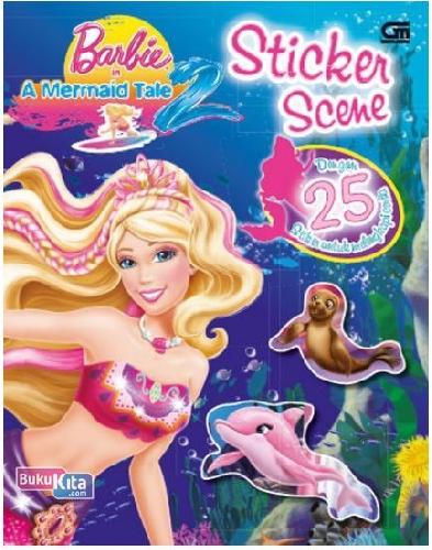 Cover Buku Barbie in a Mermaid Tale - Sticker Scene