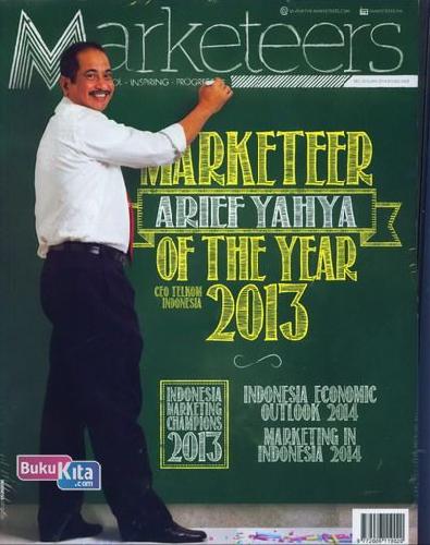 Cover Buku Majalah Marketeers Edisi December 2013 - January 2014