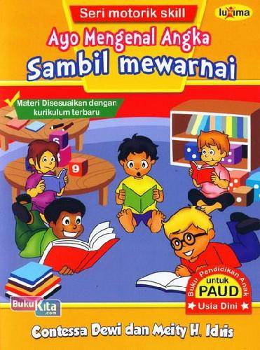Cover Buku Ayo Mengenal Angka Sambil Mewarnai (Promo Luxima)