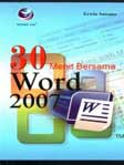 Cover Buku 30 Menit Bersama Word 2007