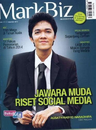 Cover Buku Majalah MarkBiz Indonesia Edisi 12 | Desember 2013