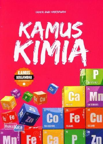 Cover Buku Kamus Kimia (Kamus Bergambar)