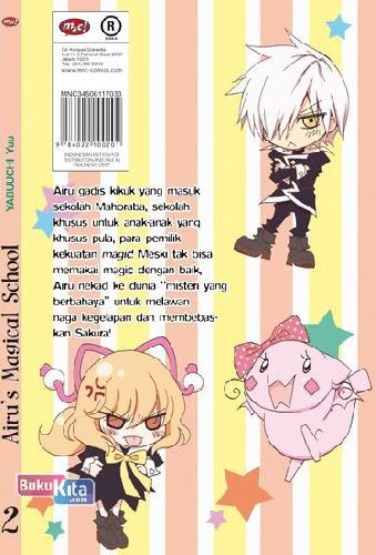 Cover Belakang Buku Airu's Magical School 02