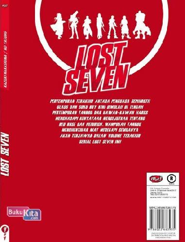 Cover Belakang Buku Lost Seven 4 (TAMAT)