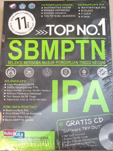 Cover Buku Top No. 1 SBMPTN IPA 