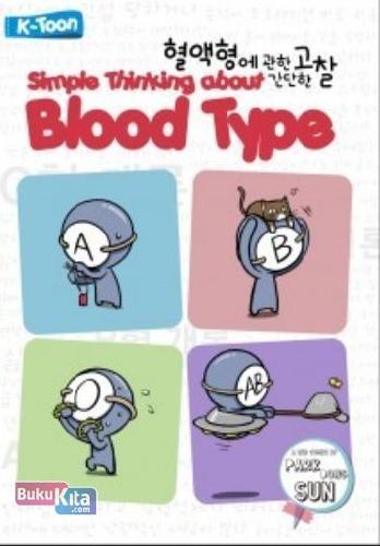 Cover Buku Simple Thinking About Blood Type