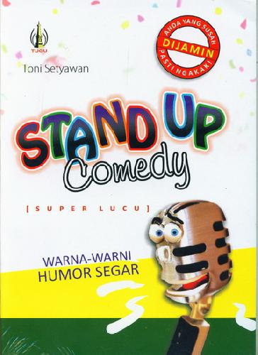 Cover Buku Stand Up Comedy