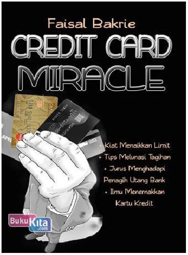 Cover Buku Credit Card Miracle