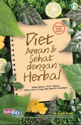 Cover Buku Diet Aman & Sehat dengan Herbal (Promo Best Book)