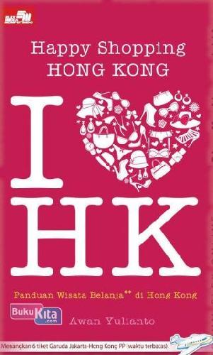 Cover Buku Happy Shopping Hong Kong