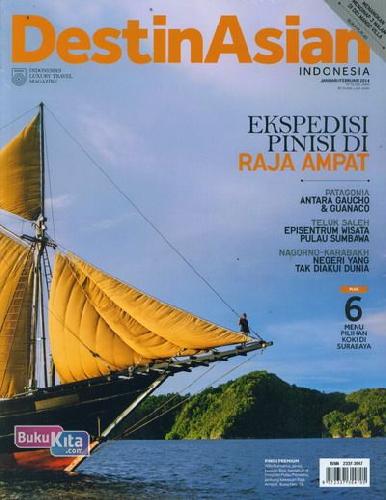 Cover Buku Majalah DestinAsian Edisi Januari-Februari 2014