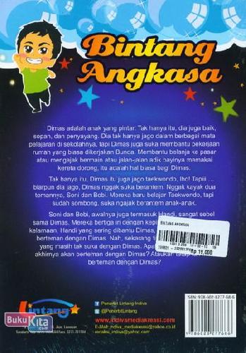 Cover Belakang Buku Bintang Angkasa