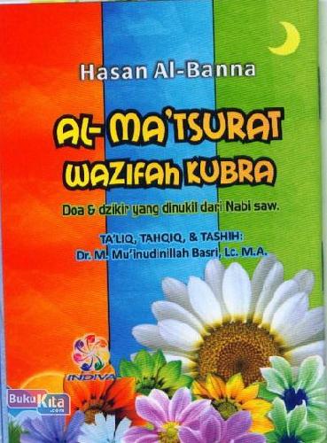 Cover AL-MATSURAT WAZIFAH KUBRA (Jenis 1) pelangi