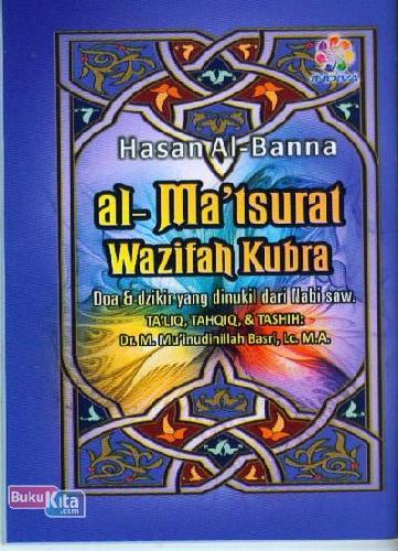 Cover Buku AL-MATSURAT WAZIFAH KUBRA (Jenis 2) biru