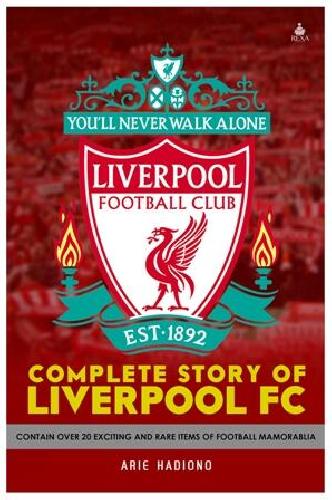 Cover Buku Complete Story of Liverpool FC