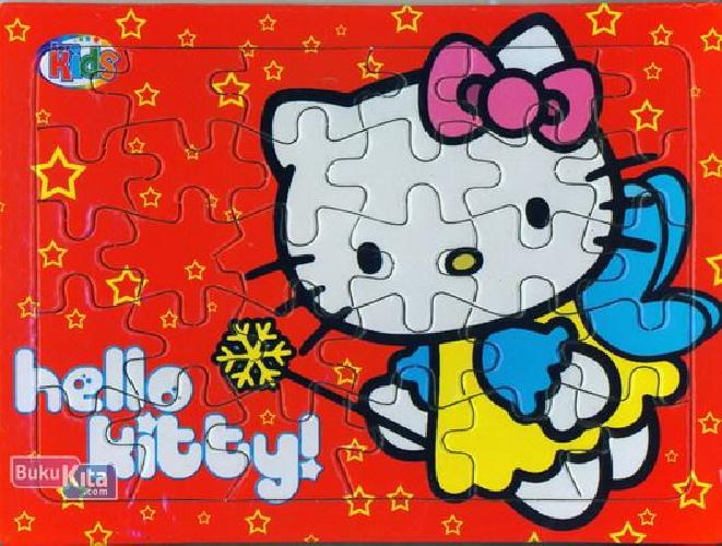 Cover Buku Puzzle Sedang: Hello Kitty!