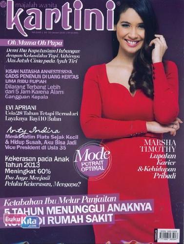 Cover Buku Majalah Kartini No 2365 | 09 - 23 Januari 2014