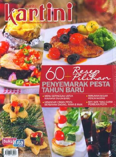 Cover Buku Majalah Kartini Edisi Masakan - Tahun Baru 2014
