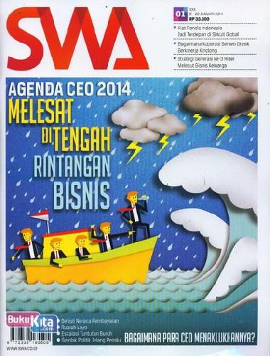 Cover Buku Majalah SWA Sembada No. 01 | 9 - 22 Januari 2014