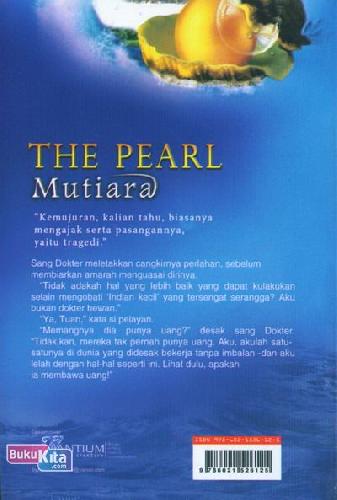 Cover Belakang Buku The Pearl (Mutiara)