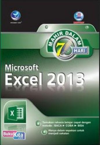 Cover Buku Mahir Dalam 7 Hari: Microsoft Excel 2013
