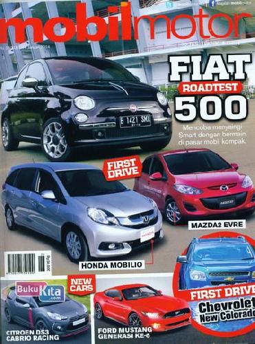 Cover Buku Majalah Mobil Motor No 26 | 1-16 Januari 2014