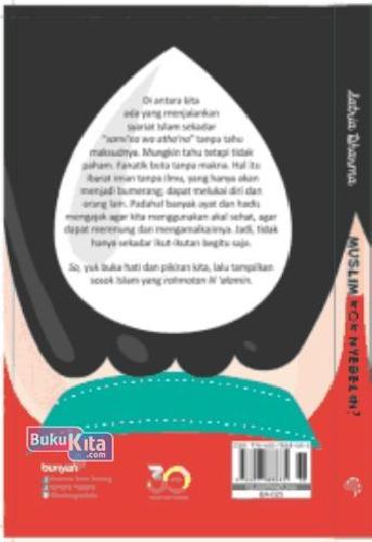 Cover Belakang Buku Muslim Kok Nyebelin?