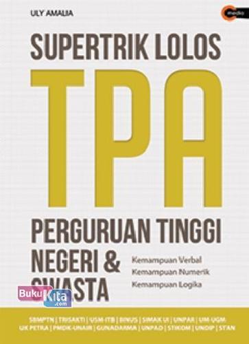 Cover Buku Supertrik Lolos TPA Perguruan Tinggi Negeri & Swasta