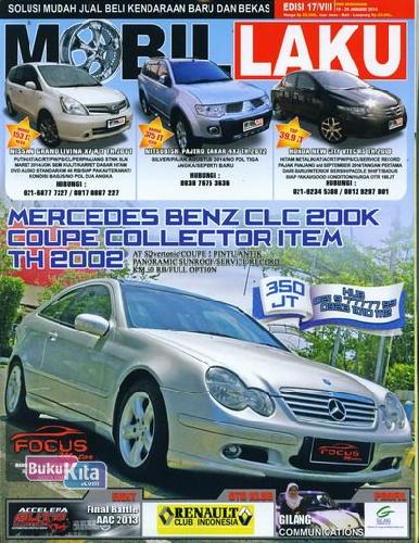 Cover Buku Majalah Mobil Laku Edisi 17 | 15-29 Januari 2014
