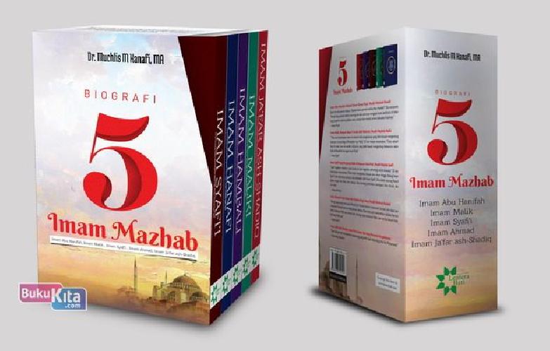 Cover Buku Biografi 5 Imam Mahzab