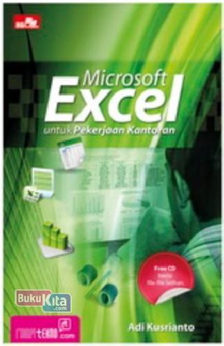 Cover Buku Microsoft Excel untuk Pekerjaan Kantoran