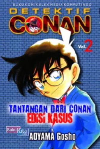 Cover Buku Tantangan dari Conan 2: Edisi Kasus